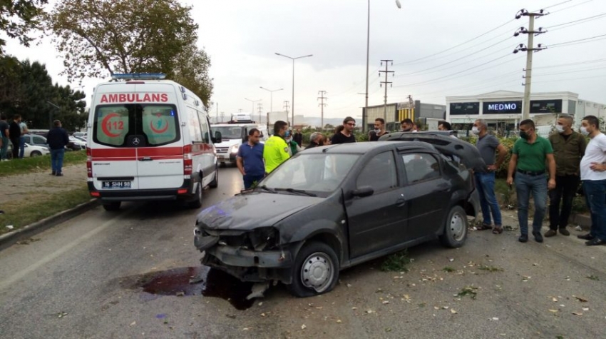 Bursa'da feci kaza!