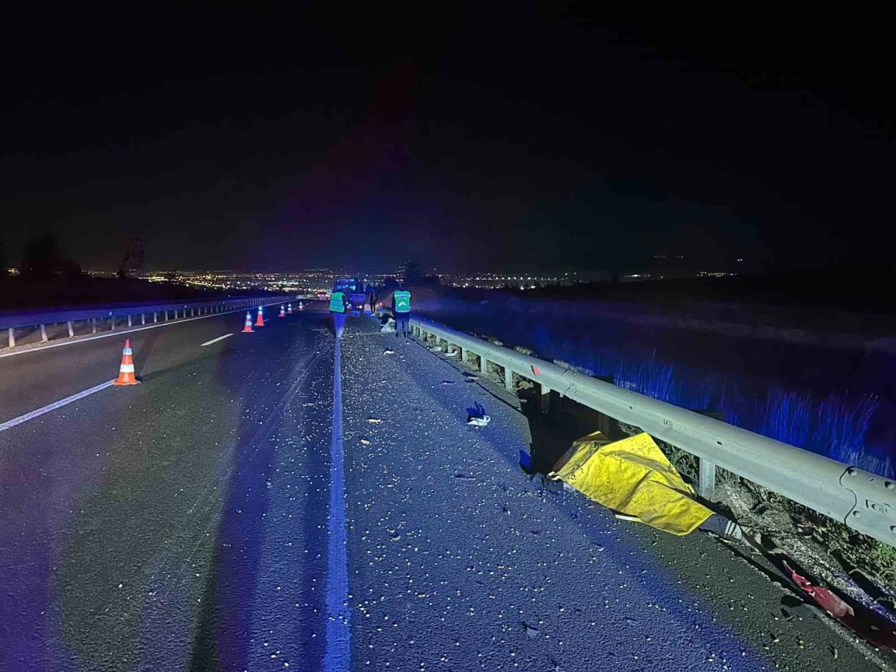 Otomobilin çarpıp kaçtığı motosikletin sürücüsü hayatını kaybetti
