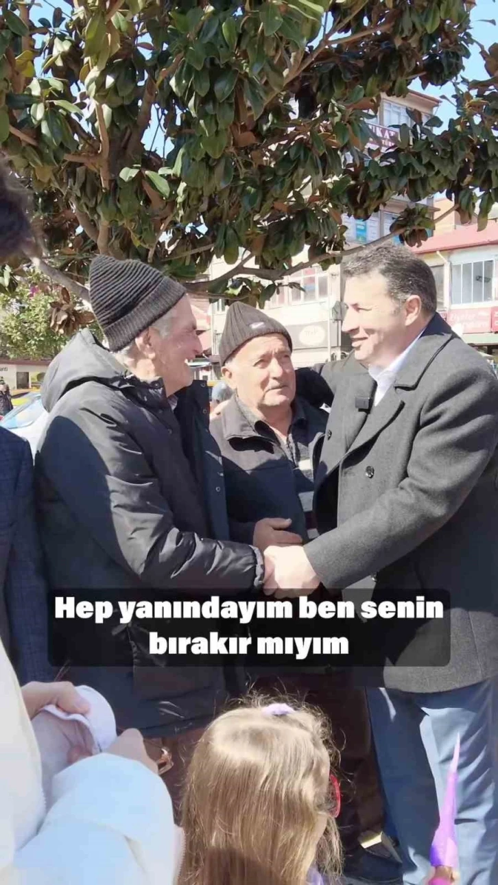 Özcan Ulupınar’a Devrek sokaklarında sevgi seli
