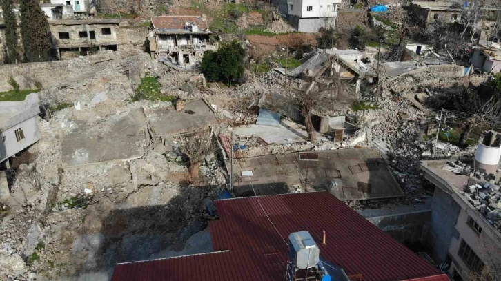 (Özel) Asrın felaketi Hatay’da bir köyü yerle bir etti
