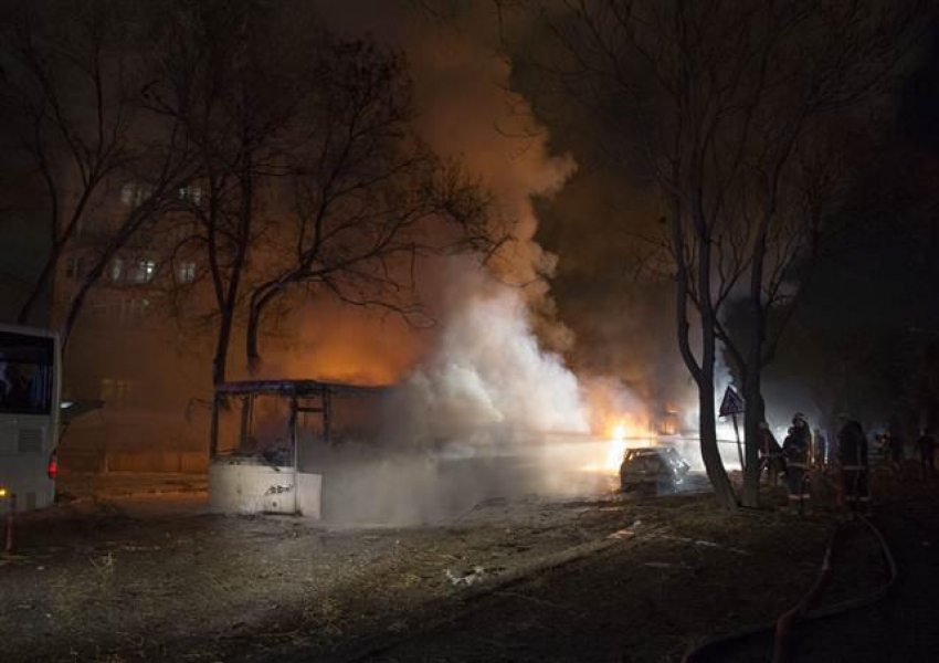 Ankara'da patlama! 28 kişi ölü 61 kişi yaralandı!