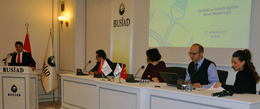 BUSİAD'da, “Okul - İşletme İş Birliği Geliştirme” çalıştayı
