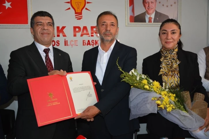 Patnos’ta AK Parti İlçe Başkanlığına Çetin Taşdemir atandı
