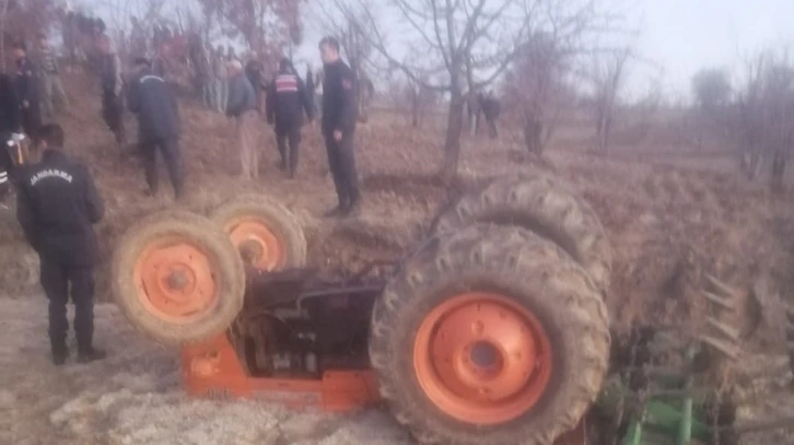 Traktör kazası, 1 kişi hayatını kaybetti