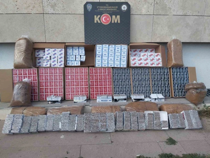 Polis 107 bin 400 adet boş makaron ele geçirdi
