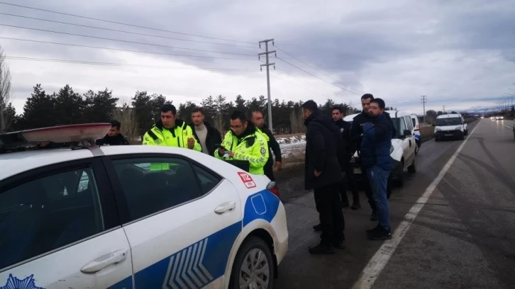 Polisi darp eden şahıs serbest bırakıldı
