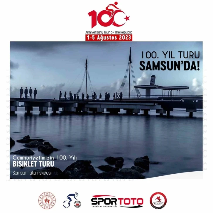 "100. Yıl Bisiklet Turu" 3-4 Ağustos’ta Samsun’da
