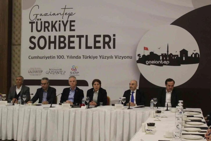 "Türkiye Yüzyılı vizyonu"nda Gaziantep buluşması yapıldı
