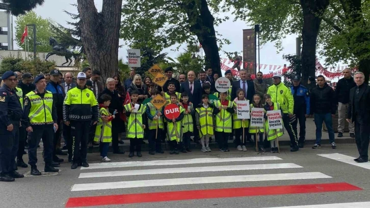 "Yayalar Kırmızı Çizgimiz" dediler, farkındalık oluşturdular
