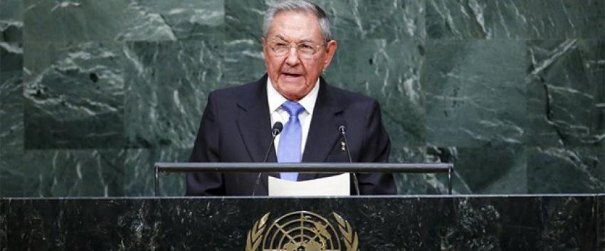 Castro BM'de konuştu