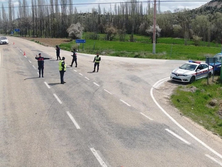 Ramazan Bayramı boyunca dronlu trafik denetimi
