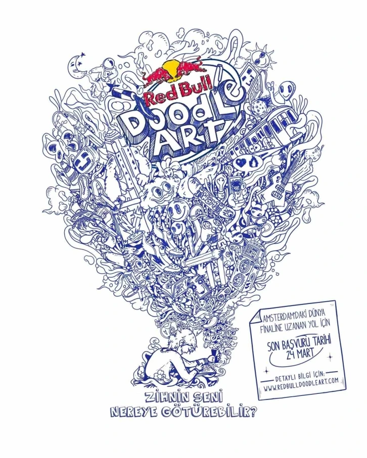 Red Bull Doodle Art başvuruları için son 1 hafta
