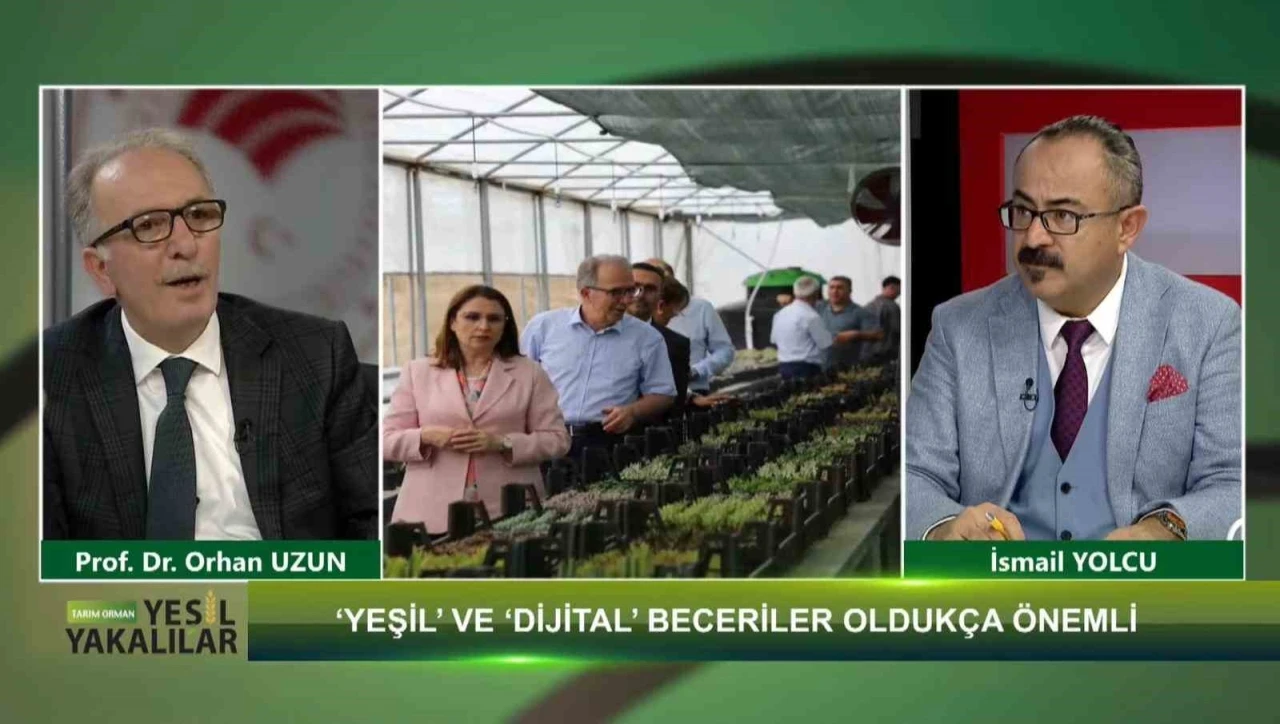 Rektör Uzun, “Yeşil Yakalılar” programına konuk oldu
