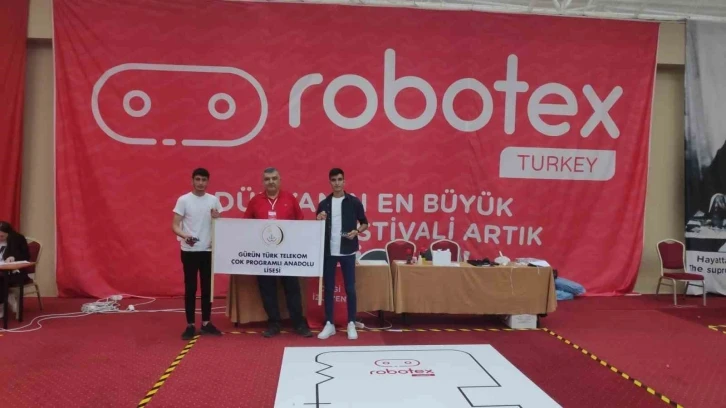 Robotik festivaline Gürün damgası
