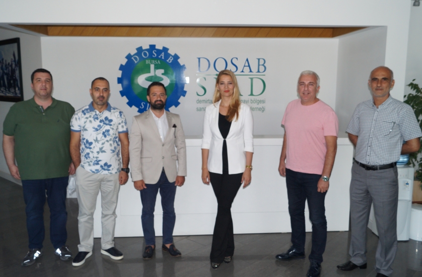 DOSABSİAD Başkanı Çevikel, BURSED yönetimini ağırladı 