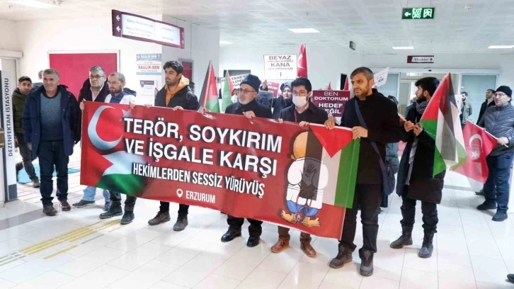 Sağlıkçıların sessiz yürüyüşlerinde 14. hafta
