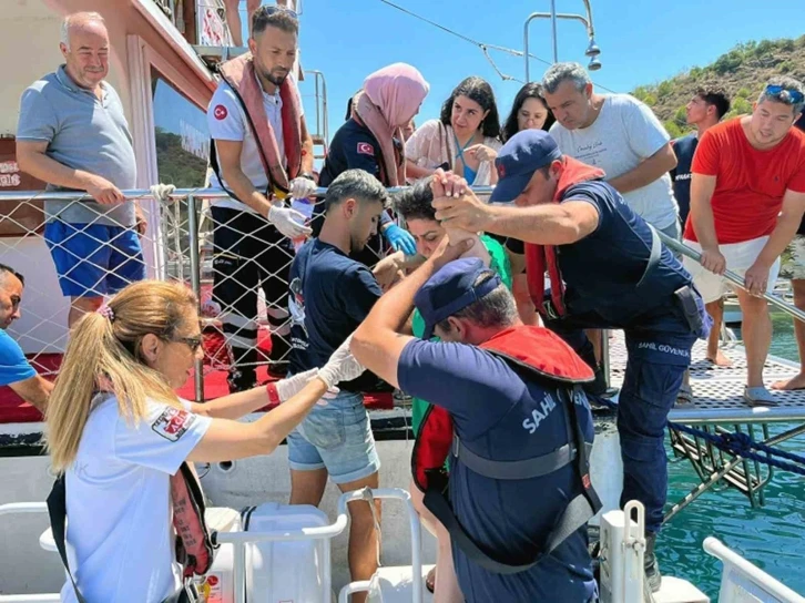 Sahil Güvenlikten Fethiye ve Datça’da üç tıbbi tahliye
