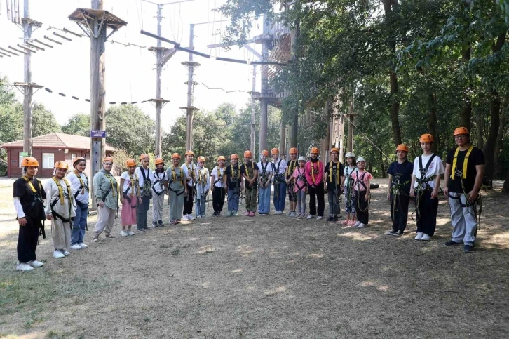 Sakarya Büyükşehir Macera Park’ta öğrencilere unutulmaz bir deneyim sunuyor
