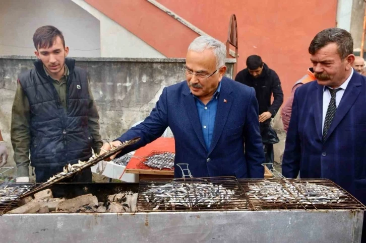 Sakin şehirde hamsi şenliği
