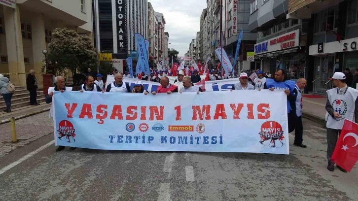 Samsun’da 1 Mayıs kutlamaları
