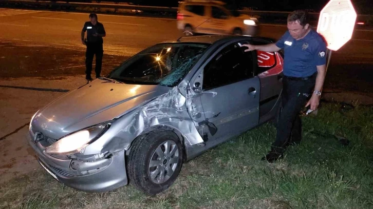 Samsun’da kamyonet ile otomobil çarpıştı: 1 yaralı
