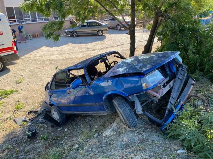 Samsun’da kaza: 1 ölü, 1 yaralı
