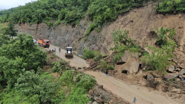 Samsun’da sel ve heyelanla mücadele
