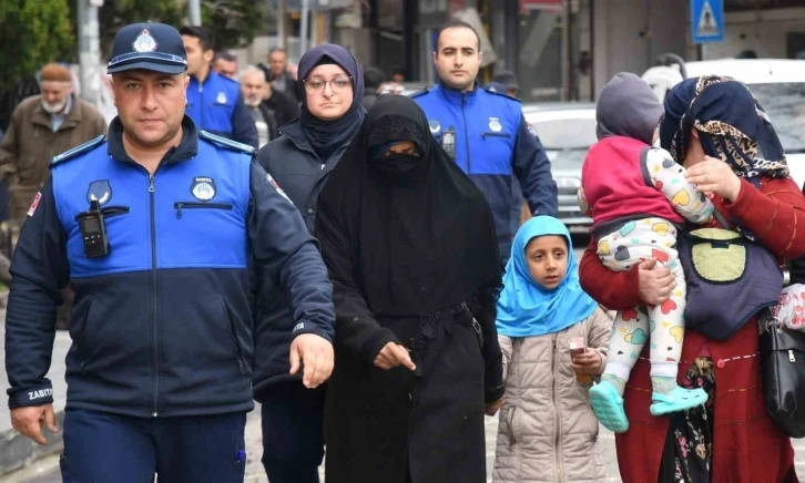 Samsun’da zabıta dilencilere göz açtırmıyor
