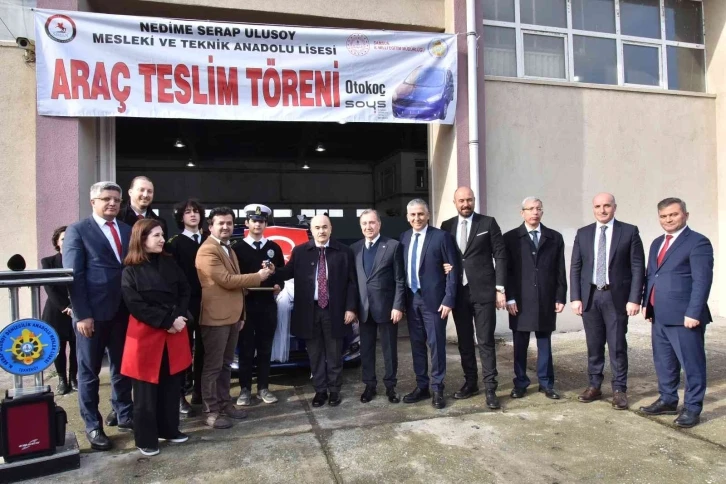 Samsun’daki meslek liselerine 2 yeni araç
