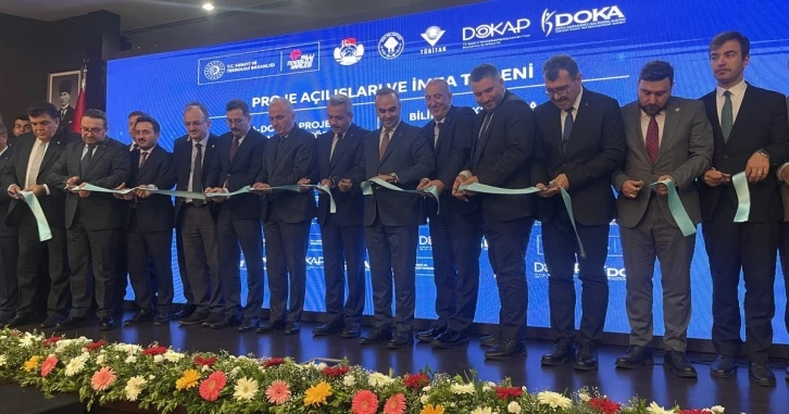 Sanayi ve Teknoloji Bakanı Kacır: "DOKA ve DOKAP eliyle 10 projenin açılışını gerçekleştiriyoruz”
