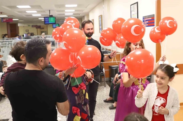 SANKO Üniversitesi Hastanesi’nde Cumhuriyet’in ilanının 100’üncü yılı kutlandı
