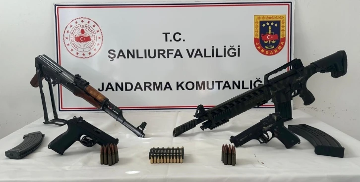 Şanlıurfa’da silah kaçakçılığı operasyonu: 1 gözaltı
