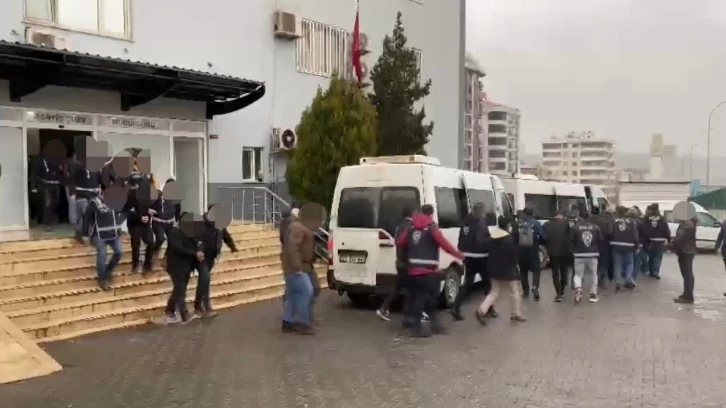 Şanlıurfa’da silah ticareti operasyonunda 8 tutuklama
