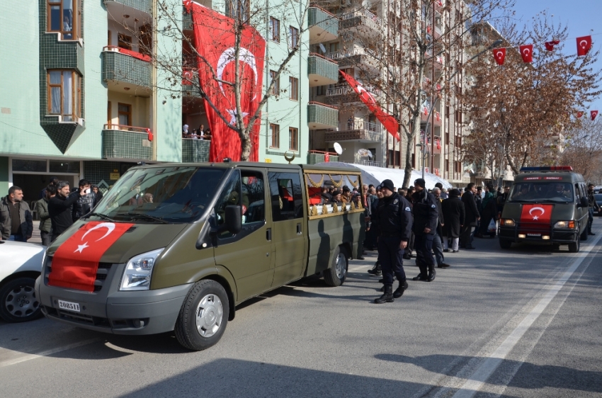 Şehit Miraç Gürhan son kez evine getirildi