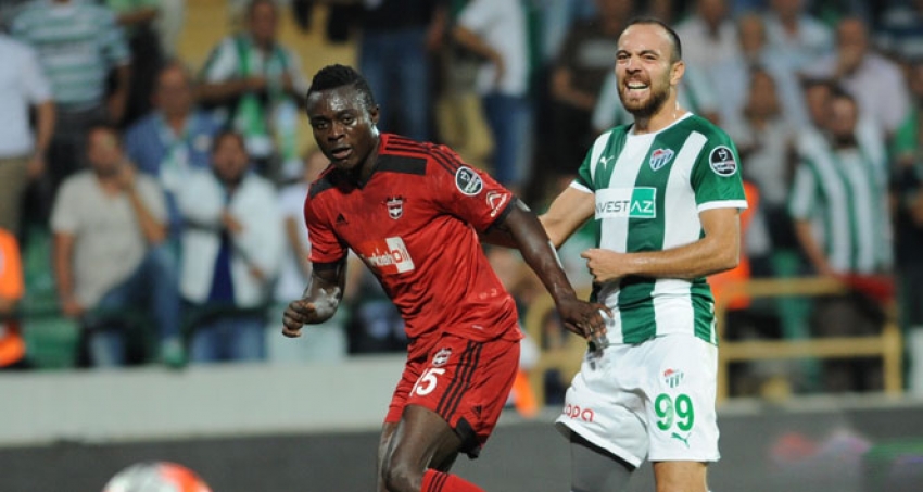 Bursaspor Gaziantepspor karşısında