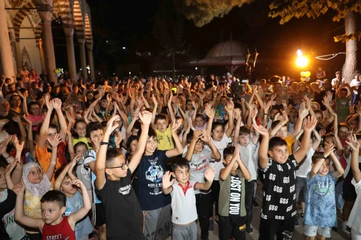 Şehzadeler Cami ve Çocuk Şenliği’nde çocuklar gönüllerince eğlendi
