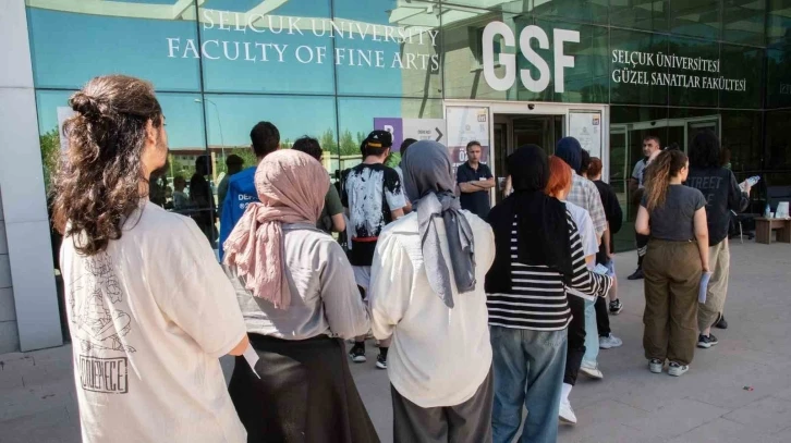 Selçuk Üniversitesi GSF’de Özel Yetenek Sınavları yapıldı
