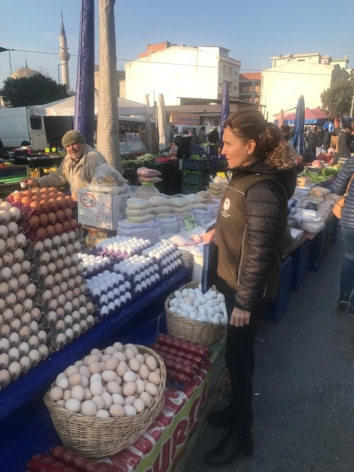 Semt pazarlarında "etiket" denetimi
