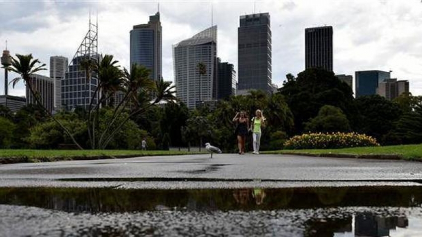 Melbourne'de hava sıcaklıkları bir günde 27 derece birden düştü