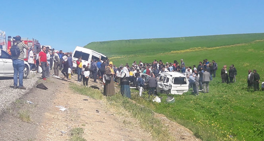 Diyarbakır'da feci kaza!