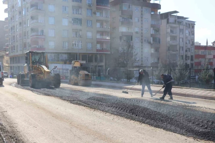 Siirt Belediyesi, yollarda yenileme çalışmalarına hız verdi
