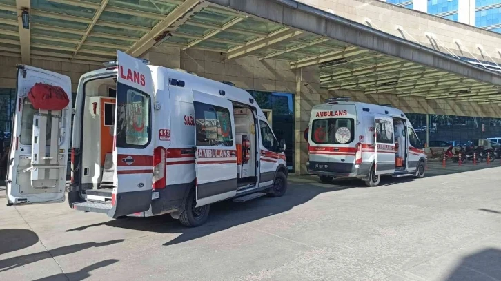 Siirt’te trafik kazası: 2 yaralı
