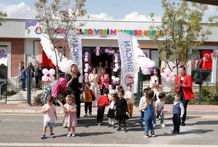 Sincan Belediyesi, kreş açmaya devam ediyor
