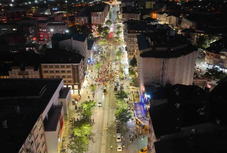 Sivas’ta "15 Temmuz Milli Birlik ve Demokrasi Yürüyüşü" düzenlendi
