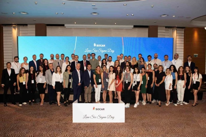 SOCAR Türkiye, iş mükemmelliğinin liderlerini ‘Lean Six Sigma Day’ etkinliğinde buluşturdu
