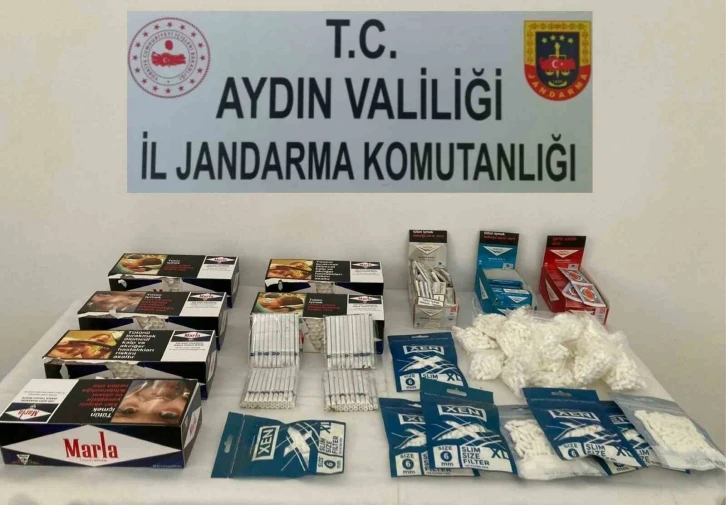 Söke’de kaçak sigara operasyonu
