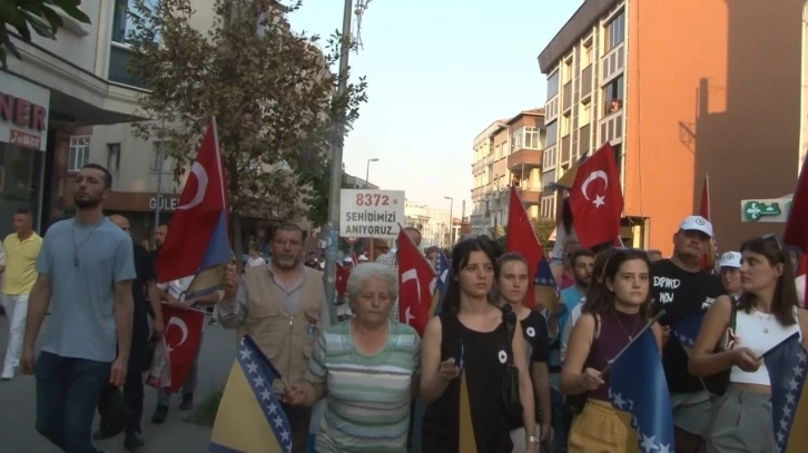 Srebrenitsa Soykırımı’nda hayatını kaybedenler Bayrampaşa’da anıldı
