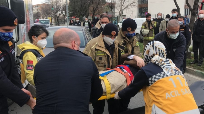 Kükürtlü Caddesi'nde feci kaza