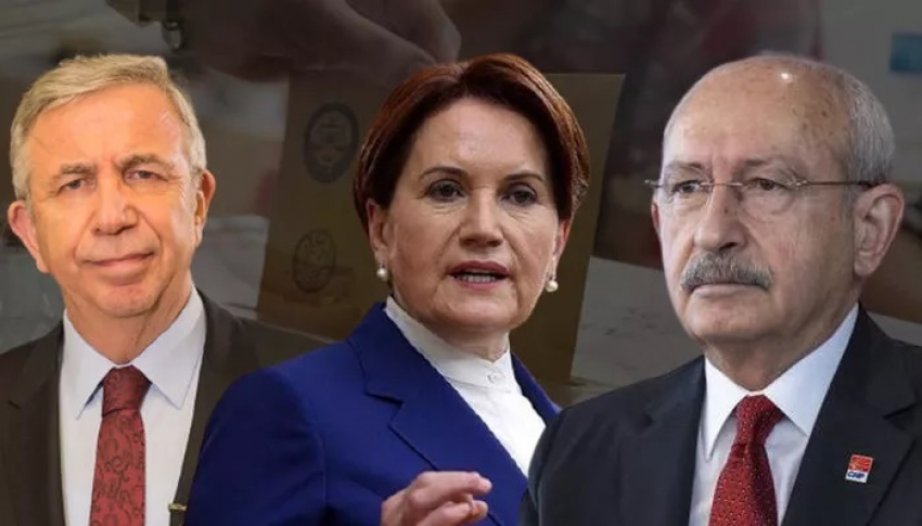 Kılıçdaroğlu, Akşener ve Yavaş buluştu