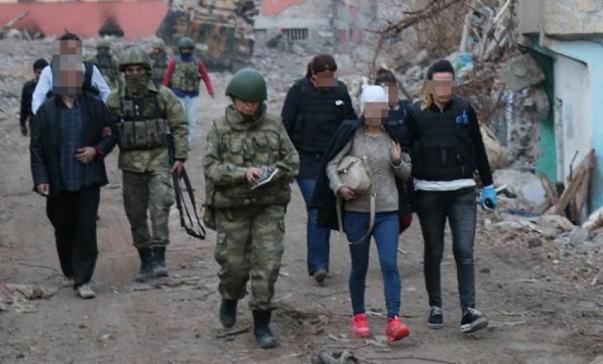 Sur'dan tahliye edilen aile PKK'lı çıktı